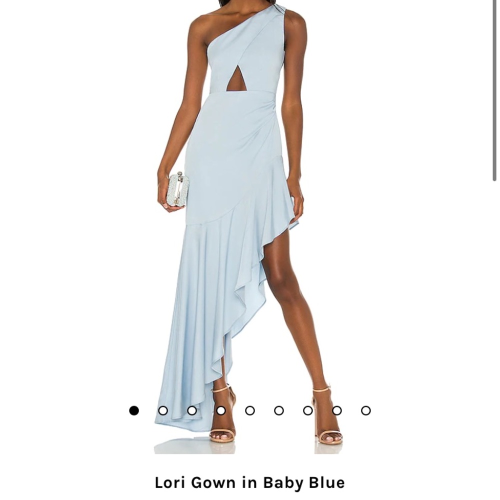 Lori Gown in Baby Blue. NBD brand. Worn once. XXS